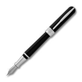 Pineider Avatar 2019 UR Graphene Black Fountain pen - Fine nib PP2101421ZA2