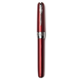 Pineider Full Metal Jacket Fountain pen Army Red - Extrafine gold nib