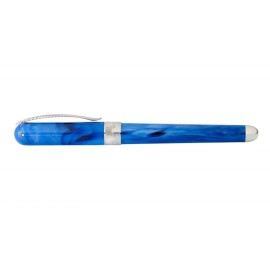 Pineider Avatar 2019 UR Neptune Blue Fountain pen - Extrafine nib