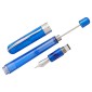 Pineider Avatar UR Twin Tank Touchdown Fountain Pen Neptune Blue FP M