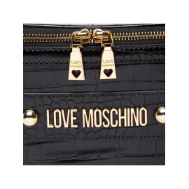 Marsupio Love Moschino croco nero JC4430PP0FKS0000