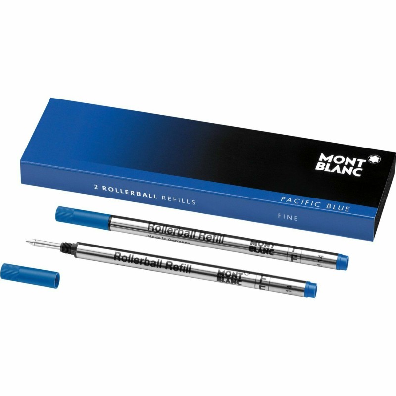 Refill roller Montblanc blu F 105163 confezione contenente 2 refill