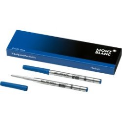 Refill penna a sfera Montblanc blu F 128213 confezione contenente 2 refill