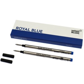 Refill roller Montblanc blu M 124504 confezione contenente 2 refill