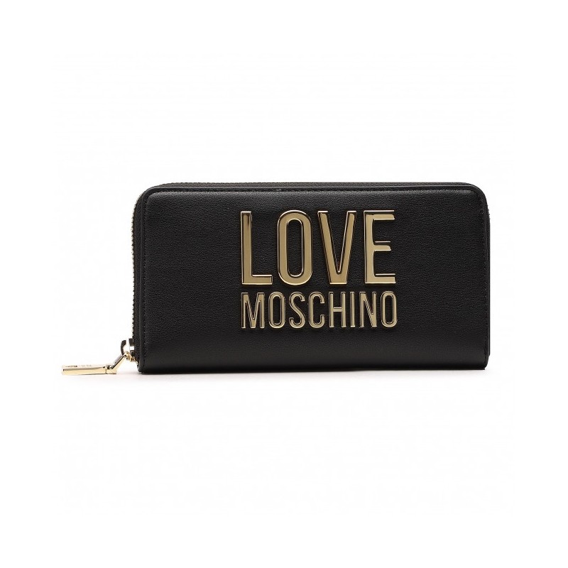 Love Moschino portafoglio donna trapuntato con cuori nero JC5632PP0CKG0000