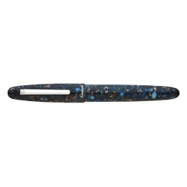 Esterbrook Estie Nouveau Bleu Fountain Pen palladium trim Fine nib