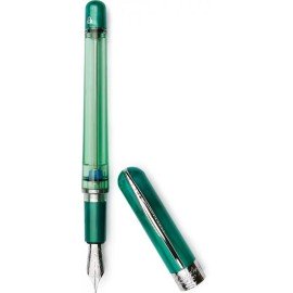 Pineider Avatar UR Twin Tank Touchdown Fountain Pen Forest FP F