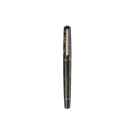 Penna stilografica Tibaldi Infrangibile Black Gold F