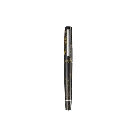 Penna stilografica Tibaldi Infrangibile Black Gold F