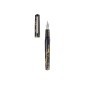 Penna stilografica Tibaldi Infrangibile Black Gold F