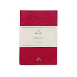 Pineider Lined Notes Milano Medium Fuxia 14,5x21 cm