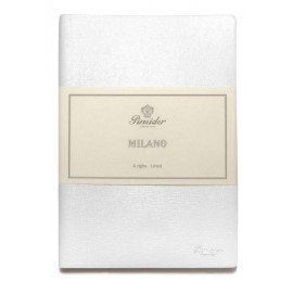 Pineider Lined Notes Milano Small 9x14 cm Pure White 099106 380