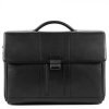 Piquadro Computer Briefcase with iPad® compartment Black CA1045UB00/N