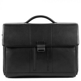 Piquadro Computer Briefcase with iPad® compartment Black CA1045UB00/N