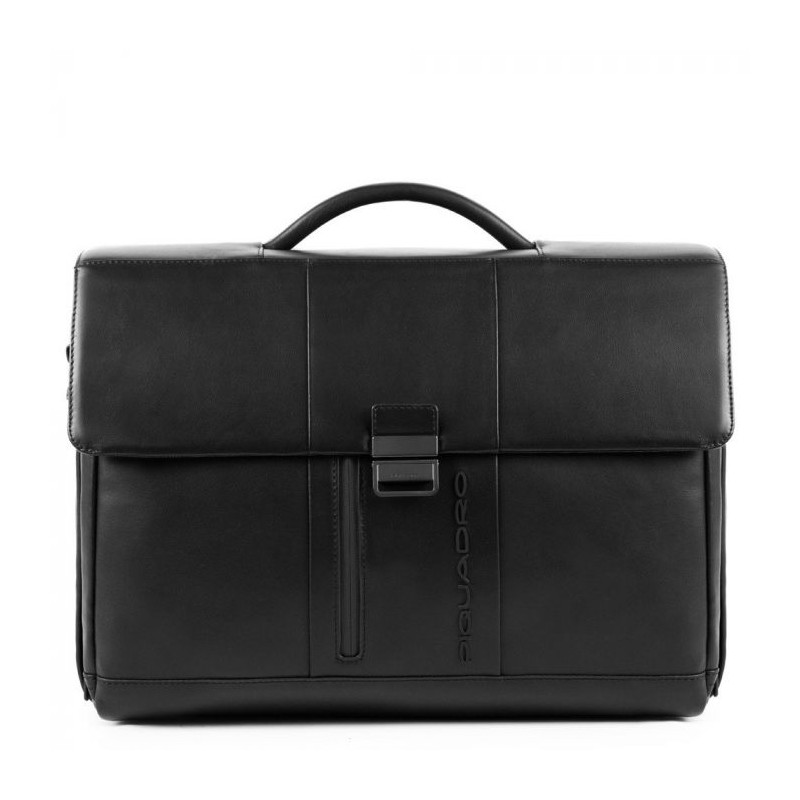 Piquadro Computer Briefcase with iPad® compartment Black CA1045UB00/N