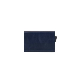 Piquadro Double Compact Wallet with sliding system Blue Square PP5961B2R/BLU2