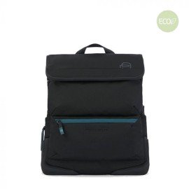 Piquadro Computer 15,6" and iPad® Backpack/Messenger Bag Corner 2.0 Black CA5855C20/N