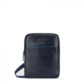 Piquadro iPad® Crossbody Bag Blue Square CA5943B2V/BLUE
