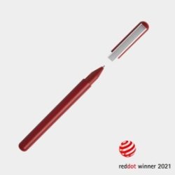 Lexon C-Pen Memory Red ballpoint pen with USB-C flash memory