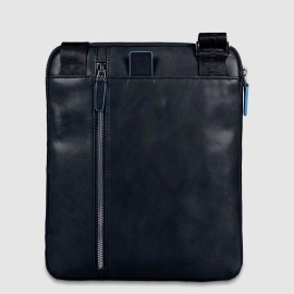 Piquadro iPad/iPad®Air Shoulder Bag Blue Square CA1816B2/BLUE