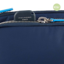 Piquadro Bum Bag in recycled fabric Ryan Blue CA5701RY/BLUE