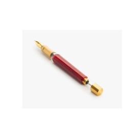 Visconti Opera Gold Red Fountain Pen - Fine nib- KP42-01-FPF