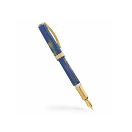 Visconti Opera Gold Blue Fountain Pen Fine nib KP42-02-FPF