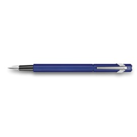 Penna stilografica Caran D'Ache 849 pennino M Blu