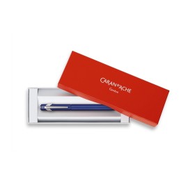 Caran D'Ache Fountain Pen 849 Metal Blue Medium nib