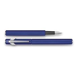 Caran D'Ache Fountain Pen 849 Metal Blue Medium nib