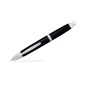 Pilot Capless Rhodium Trims Fountain Pen Black Medium nib