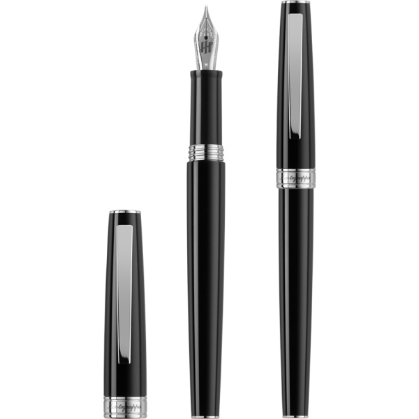 Penna stilografica Montegrappa Armonia Black - Pennino EF