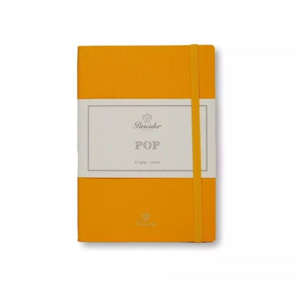 Pineider Taccuino a righe POP Giallo Taxi 14,5x21 cm CNLL002M588