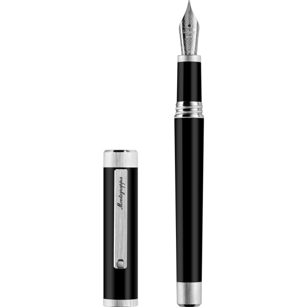 Montegrappa Zero IP Fountain Pen Palladio Fine nib