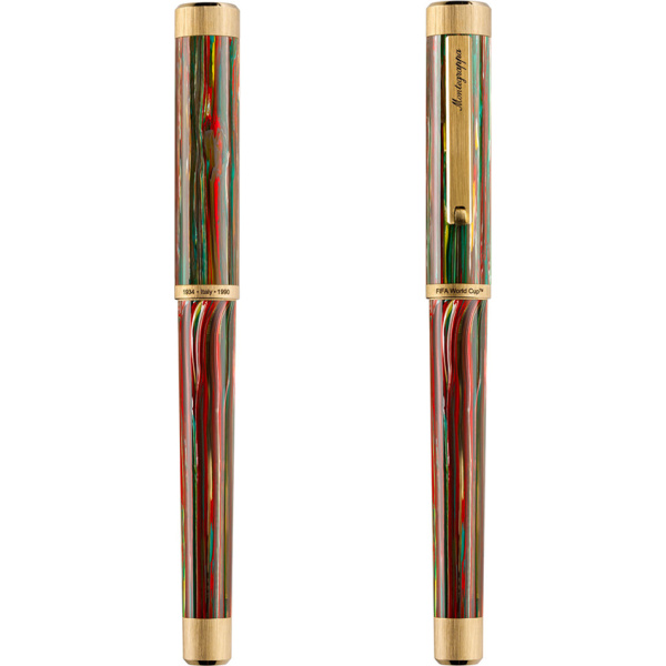 Montegrappa Zero Fifa Fountain Pen Italy - ExtraFine gold nib 14K Limited Editions