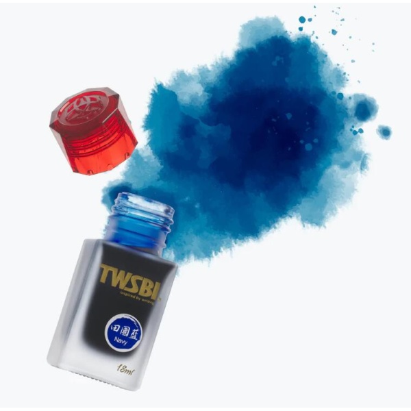 Inchiostro Twsbi 1791 Navy boccetta 18ml