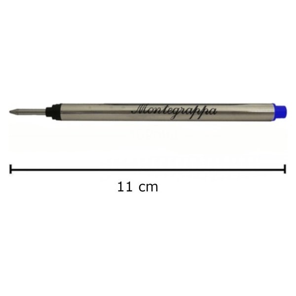Montegrappa Rollerball Refill 0.7 MM Blue Fits Nerouno 10 Pieces