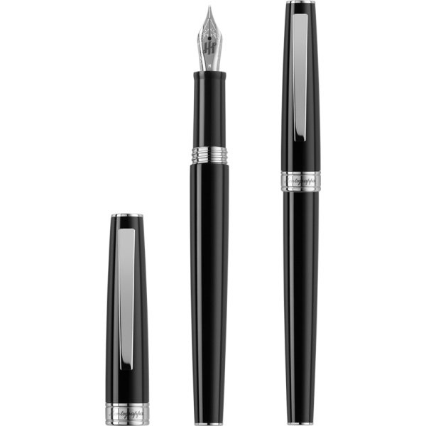 Montegrappa Armonia Fountain Pen Black Extrafine nib