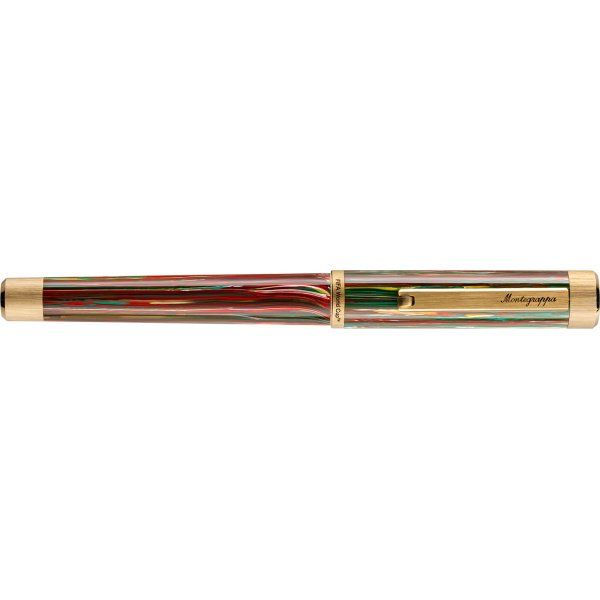 Montegrappa Zero Fifa Fountain Pen Italy - Fine nib 14K Gold