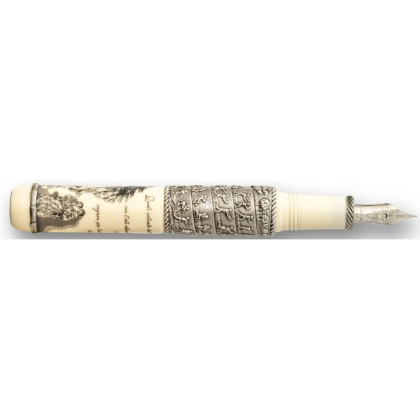 Penna stilografica Visconti Dante Alighieri pennino F 18KT - Edizione Limitata