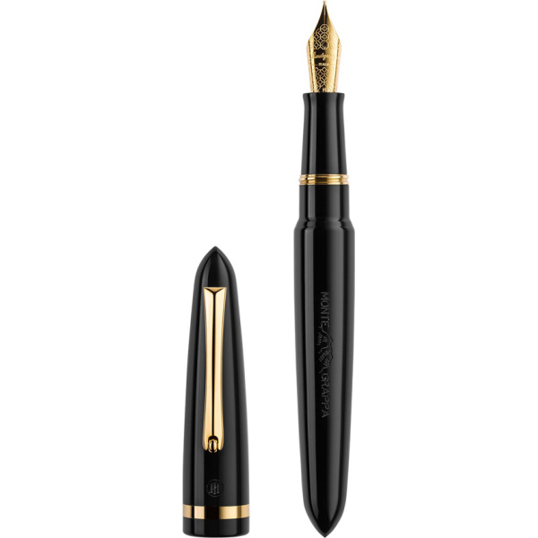 Penna stilografica Montegrappa Venetia Black - Pennino F