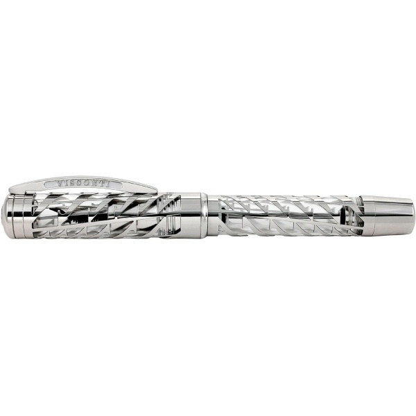 Visconti Watermark Demo Silvermoon Fountain pen Palladium 23kt - fine nib- Limited edition