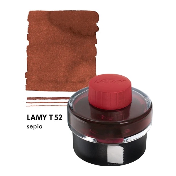 Lamy T52 Boccetta d' inchiostro per Stilografica Seppia 50ml