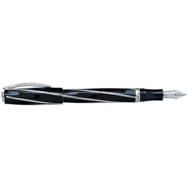 Visconti Divina Elegance Black Fountain pen - Extrafine nib