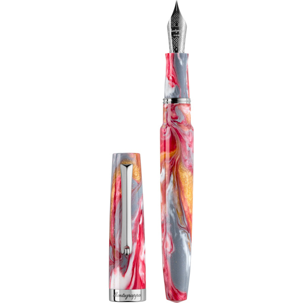 Montegrappa Venetia Fountain Pen Tarvisium Paris in Bloom Extrafine nib