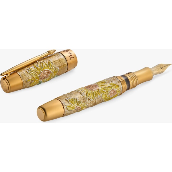 Visconti Van Gogh Fountain Pen Dreaming Sunflower Extrafine nib Limited Edition