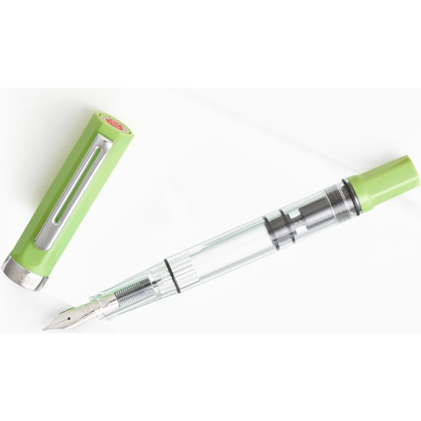 Penna stilografica Twsbi Eco Matcha Green pennino F