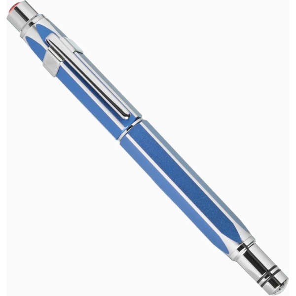 Penna stilografica Twsbi Precision Gemini Blue pennino F