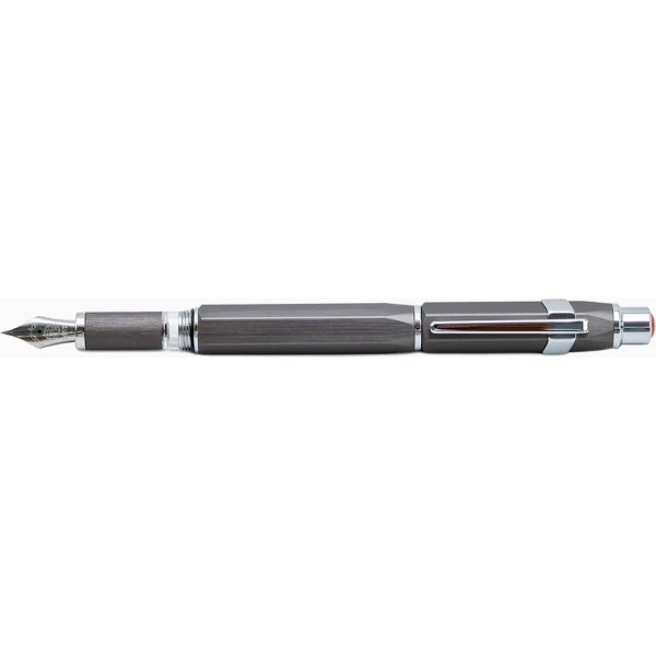 Penna stilografica Twsbi Precision Gun Metal pennino F